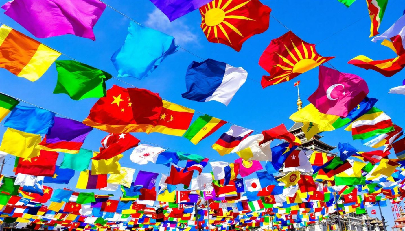 Symbolisme et histoire derrière les drapeaux asiatiques